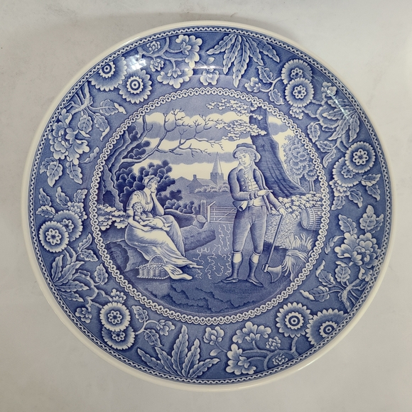 Vintage Spode The Blue Room Collection "Woodman" Plate from 1956 - Picture 1 of 7